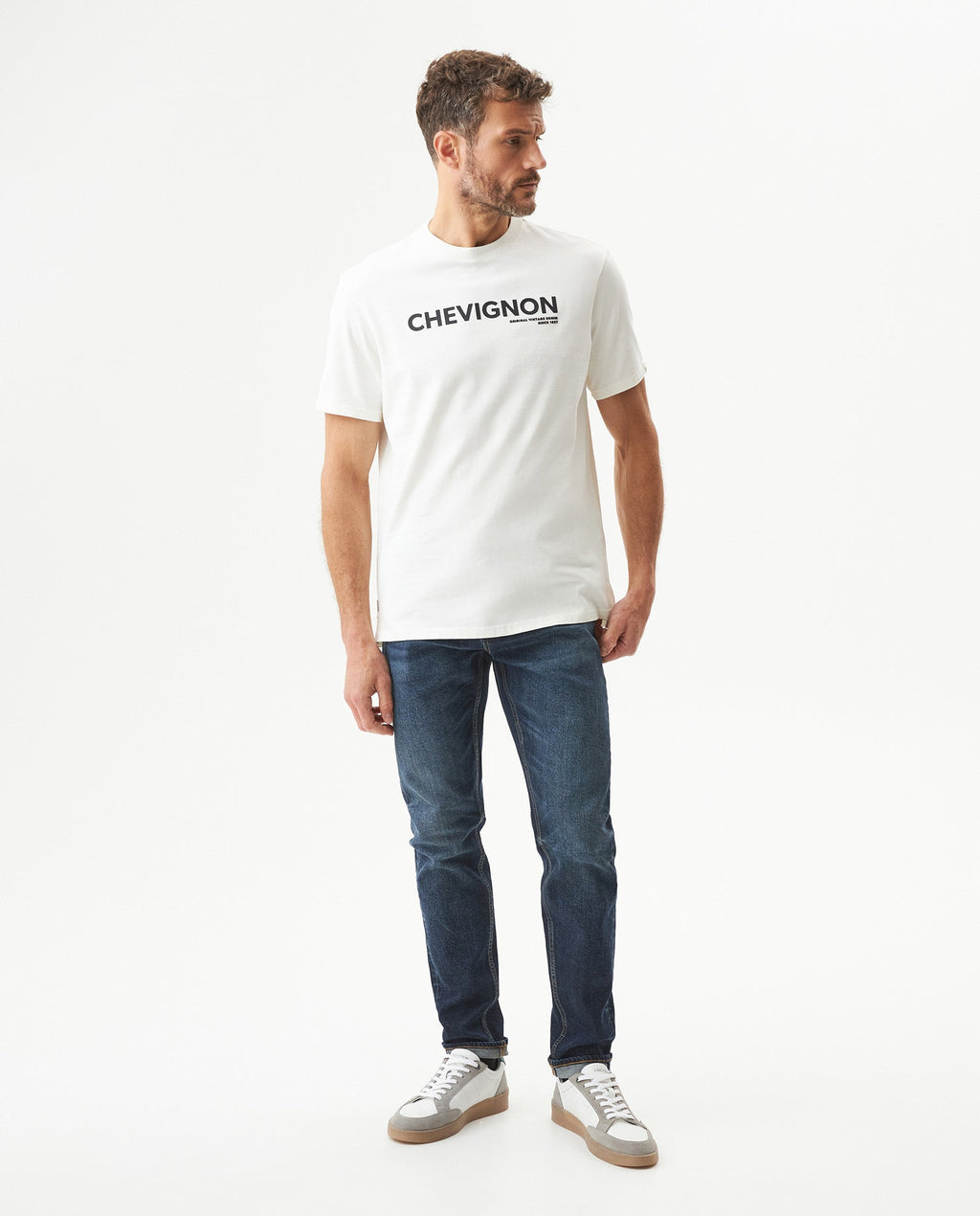 Men's Classic Fit Short Sleeve T-shirt in Cotton, Windward - 3