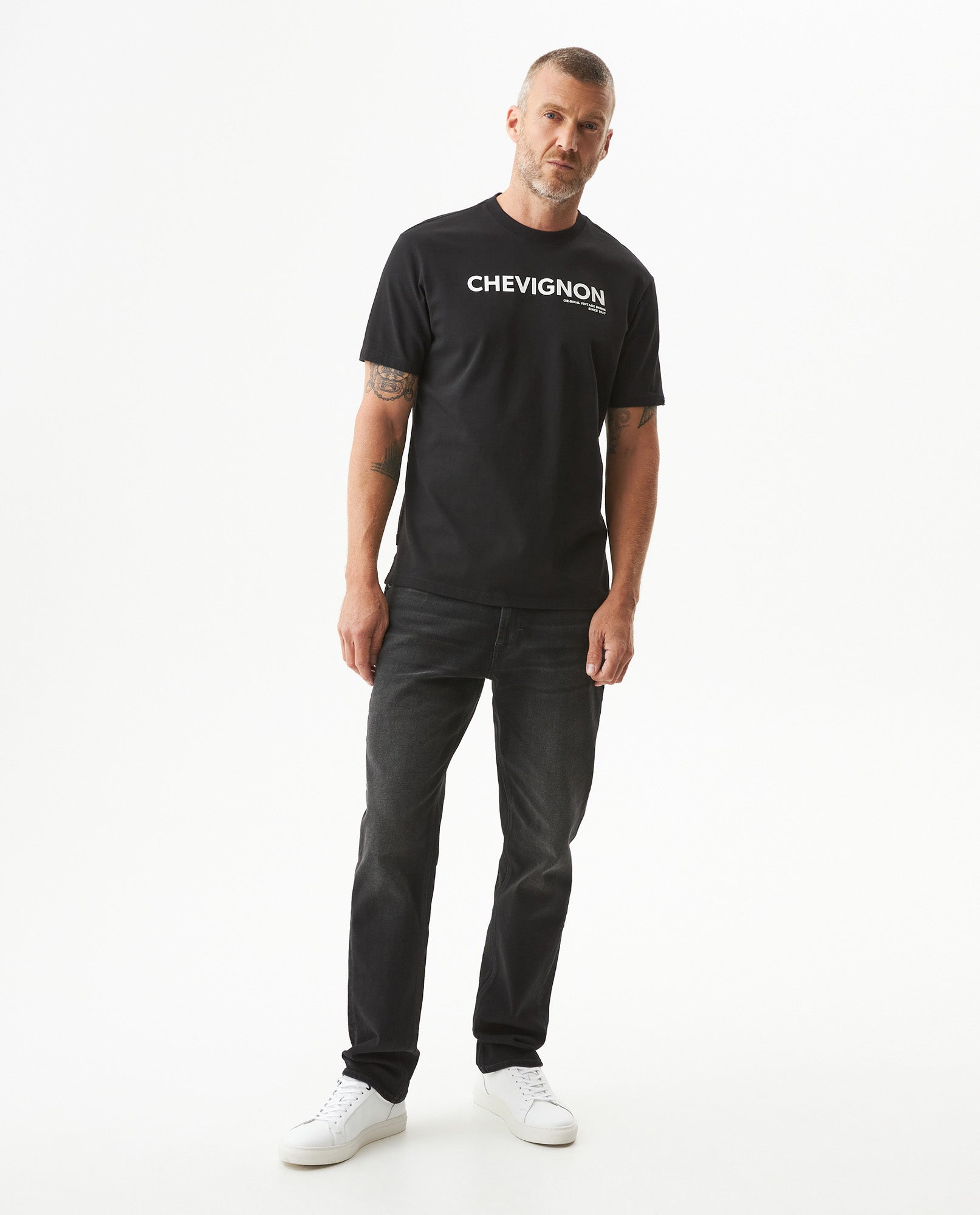 Men's Classic Fit Short Sleeve T-shirt in Cotton, Windward - 3