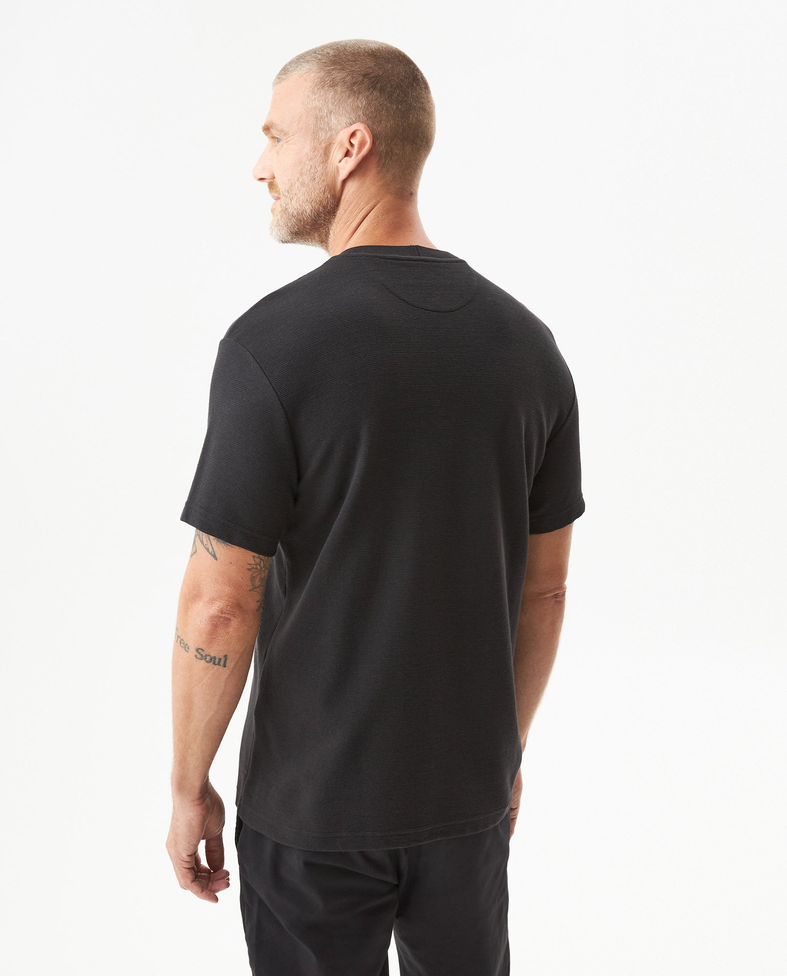 Men's Classic Fit Embroidered T-shirt in Cotton, Moorings - 5