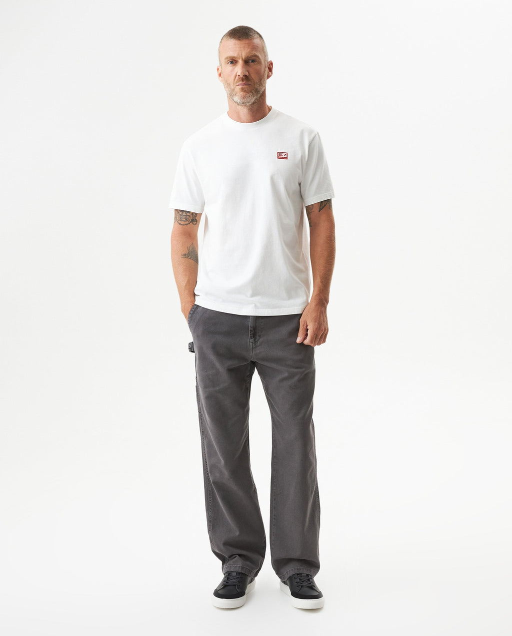 Men's Racing Graphic Classic Fit T-shirt in Cotton, Captain 63_649G904_BLA110601_4