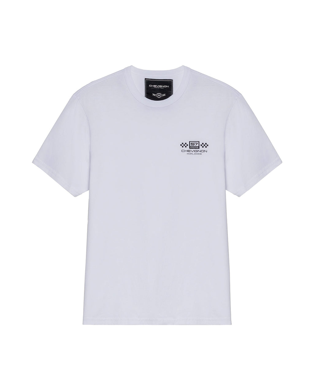 Men's Racing Slim Fit T-shirt in Cotton, Nautical - 1